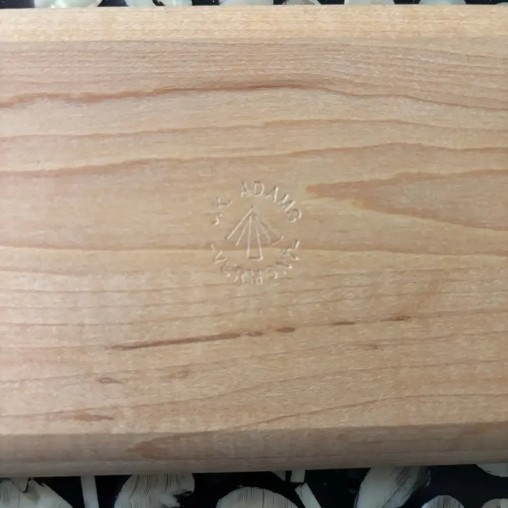 JK Adams Wooden Nesting Appetizer Tray Set